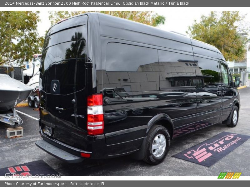 Obsidian Black Metallic / Tunja Black 2014 Mercedes-Benz Sprinter 2500 High Roof Passenger Limo