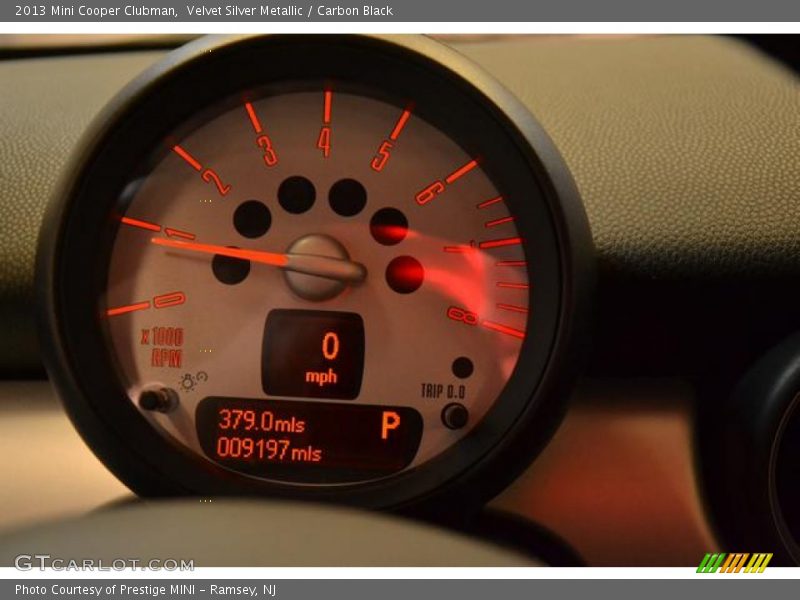 Velvet Silver Metallic / Carbon Black 2013 Mini Cooper Clubman