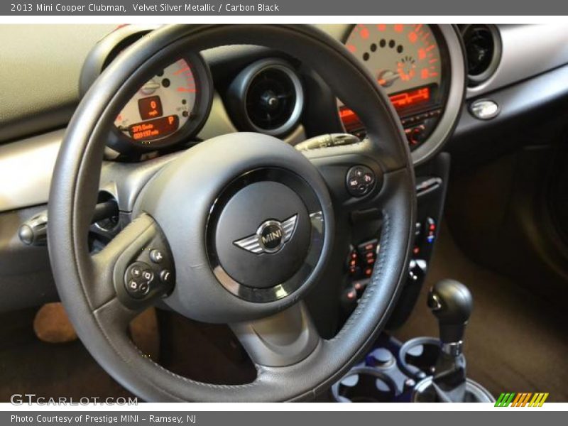 Velvet Silver Metallic / Carbon Black 2013 Mini Cooper Clubman