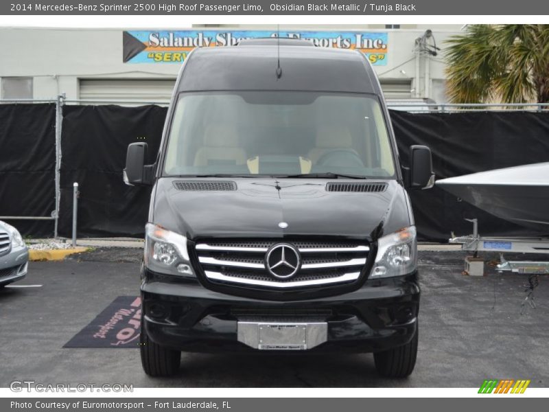 Obsidian Black Metallic / Tunja Black 2014 Mercedes-Benz Sprinter 2500 High Roof Passenger Limo