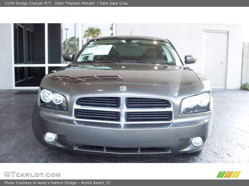 Dark Titanium Metallic / Dark Slate Gray 2008 Dodge Charger R/T