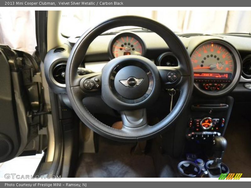 Velvet Silver Metallic / Carbon Black 2013 Mini Cooper Clubman