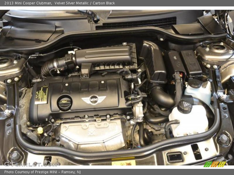 Velvet Silver Metallic / Carbon Black 2013 Mini Cooper Clubman