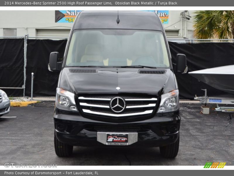 Obsidian Black Metallic / Tunja Black 2014 Mercedes-Benz Sprinter 2500 High Roof Passenger Limo