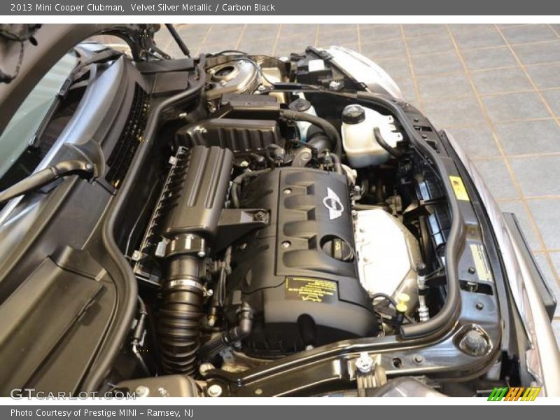 Velvet Silver Metallic / Carbon Black 2013 Mini Cooper Clubman
