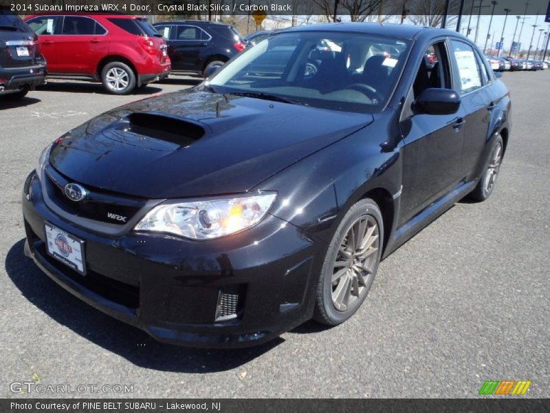 Crystal Black Silica / Carbon Black 2014 Subaru Impreza WRX 4 Door