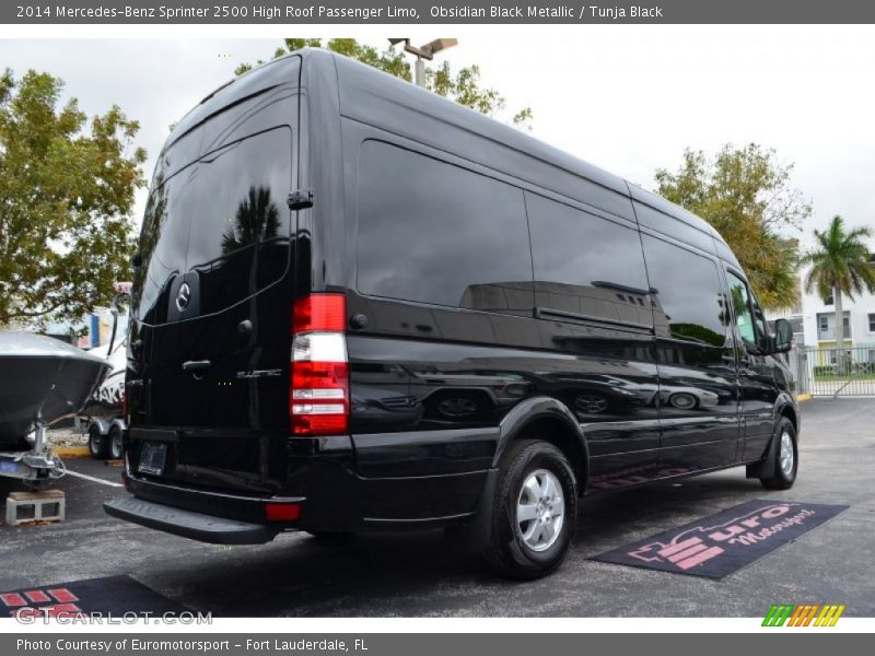 Obsidian Black Metallic / Tunja Black 2014 Mercedes-Benz Sprinter 2500 High Roof Passenger Limo