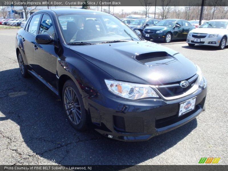 Crystal Black Silica / Carbon Black 2014 Subaru Impreza WRX 4 Door