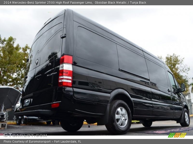 Obsidian Black Metallic / Tunja Black 2014 Mercedes-Benz Sprinter 2500 High Roof Passenger Limo