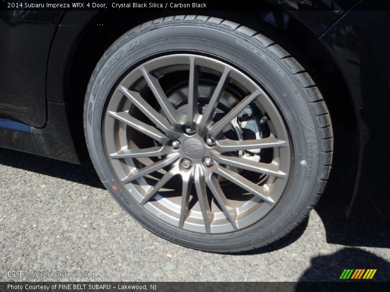 Crystal Black Silica / Carbon Black 2014 Subaru Impreza WRX 4 Door
