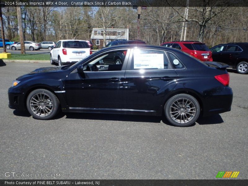 Crystal Black Silica / Carbon Black 2014 Subaru Impreza WRX 4 Door