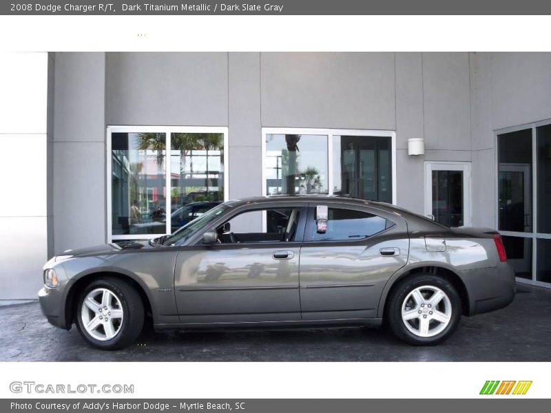 Dark Titanium Metallic / Dark Slate Gray 2008 Dodge Charger R/T