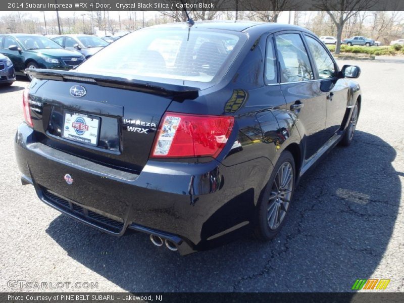 Crystal Black Silica / Carbon Black 2014 Subaru Impreza WRX 4 Door