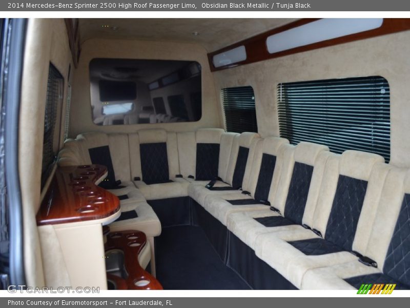  2014 Sprinter 2500 High Roof Passenger Limo Tunja Black Interior