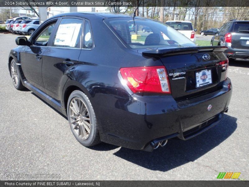 Crystal Black Silica / Carbon Black 2014 Subaru Impreza WRX 4 Door