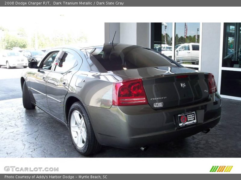 Dark Titanium Metallic / Dark Slate Gray 2008 Dodge Charger R/T