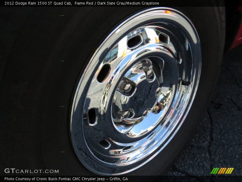 Flame Red / Dark Slate Gray/Medium Graystone 2012 Dodge Ram 1500 ST Quad Cab