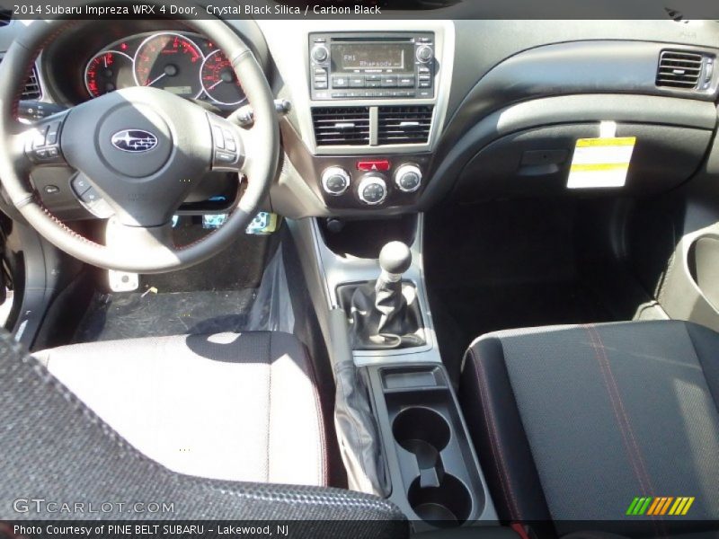 Crystal Black Silica / Carbon Black 2014 Subaru Impreza WRX 4 Door