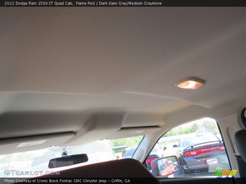 Flame Red / Dark Slate Gray/Medium Graystone 2012 Dodge Ram 1500 ST Quad Cab