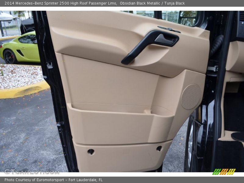 Door Panel of 2014 Sprinter 2500 High Roof Passenger Limo