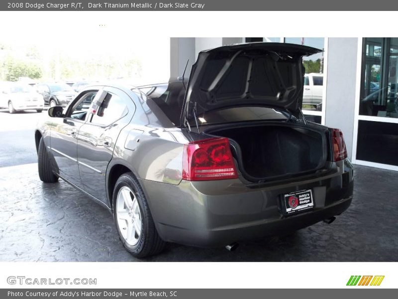 Dark Titanium Metallic / Dark Slate Gray 2008 Dodge Charger R/T