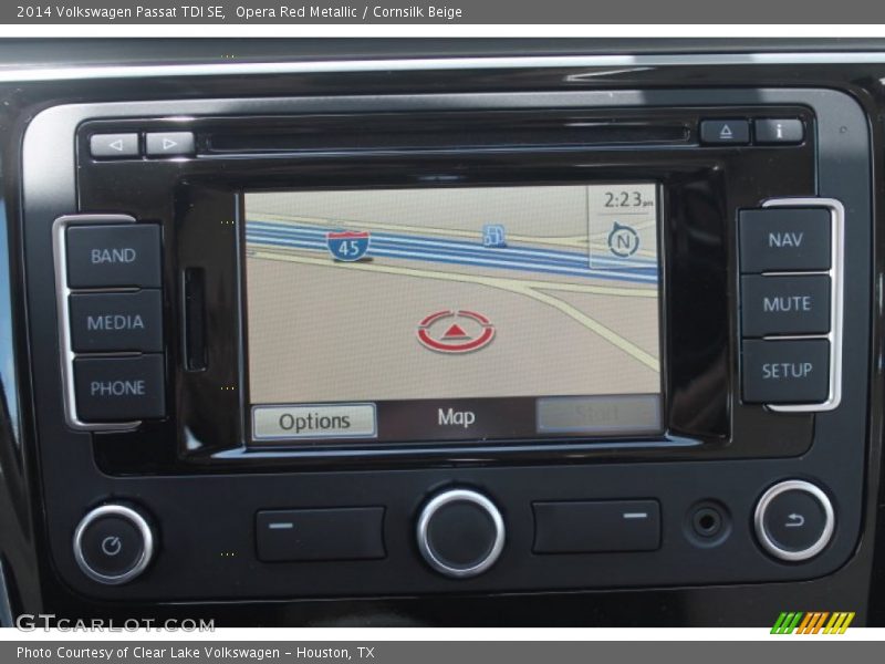 Opera Red Metallic / Cornsilk Beige 2014 Volkswagen Passat TDI SE