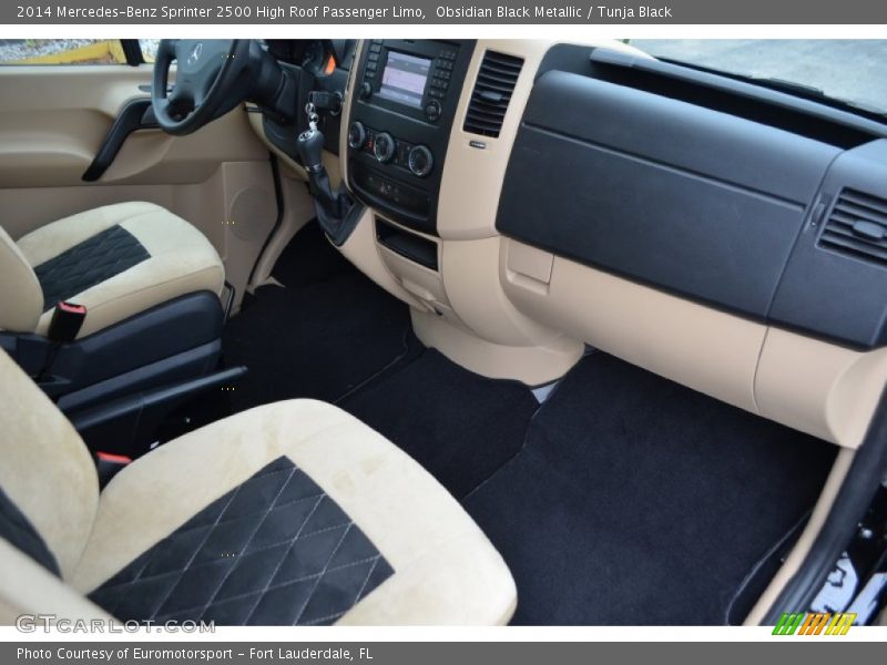 Obsidian Black Metallic / Tunja Black 2014 Mercedes-Benz Sprinter 2500 High Roof Passenger Limo