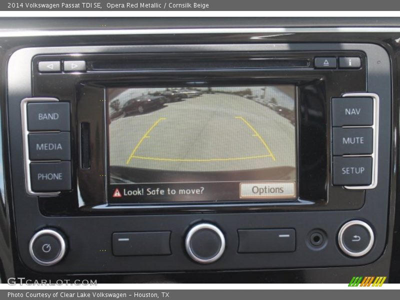 Opera Red Metallic / Cornsilk Beige 2014 Volkswagen Passat TDI SE
