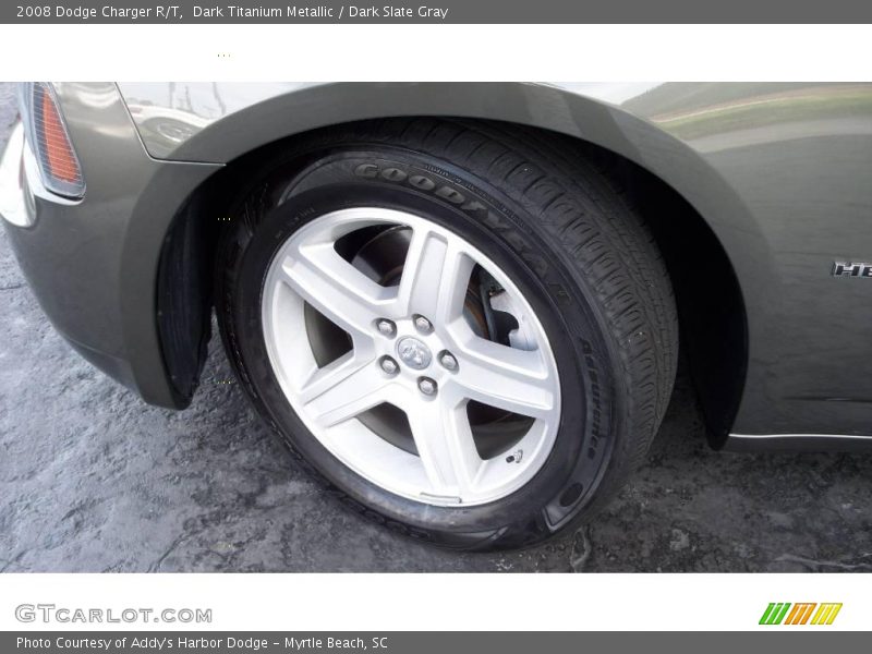 Dark Titanium Metallic / Dark Slate Gray 2008 Dodge Charger R/T