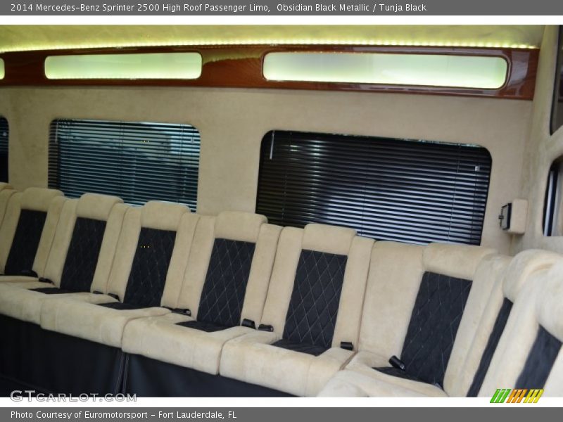 Obsidian Black Metallic / Tunja Black 2014 Mercedes-Benz Sprinter 2500 High Roof Passenger Limo