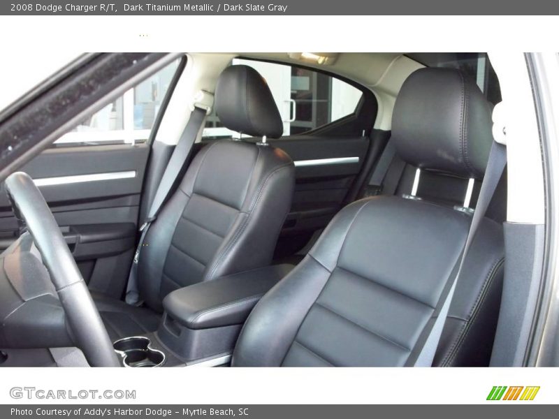 Dark Titanium Metallic / Dark Slate Gray 2008 Dodge Charger R/T