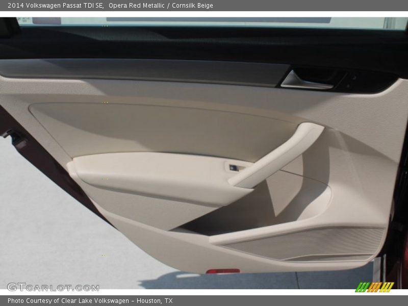Opera Red Metallic / Cornsilk Beige 2014 Volkswagen Passat TDI SE