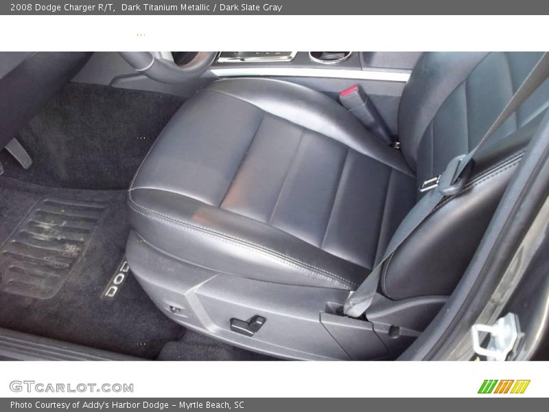 Dark Titanium Metallic / Dark Slate Gray 2008 Dodge Charger R/T