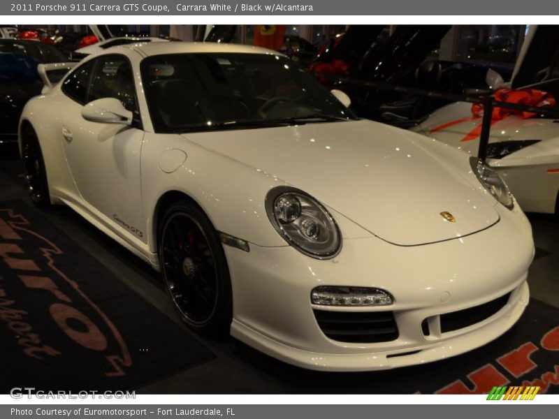 Carrara White / Black w/Alcantara 2011 Porsche 911 Carrera GTS Coupe