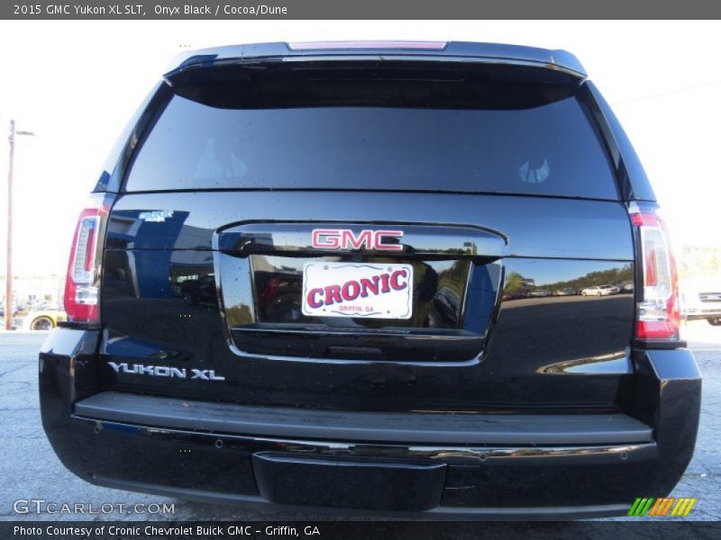 Onyx Black / Cocoa/Dune 2015 GMC Yukon XL SLT