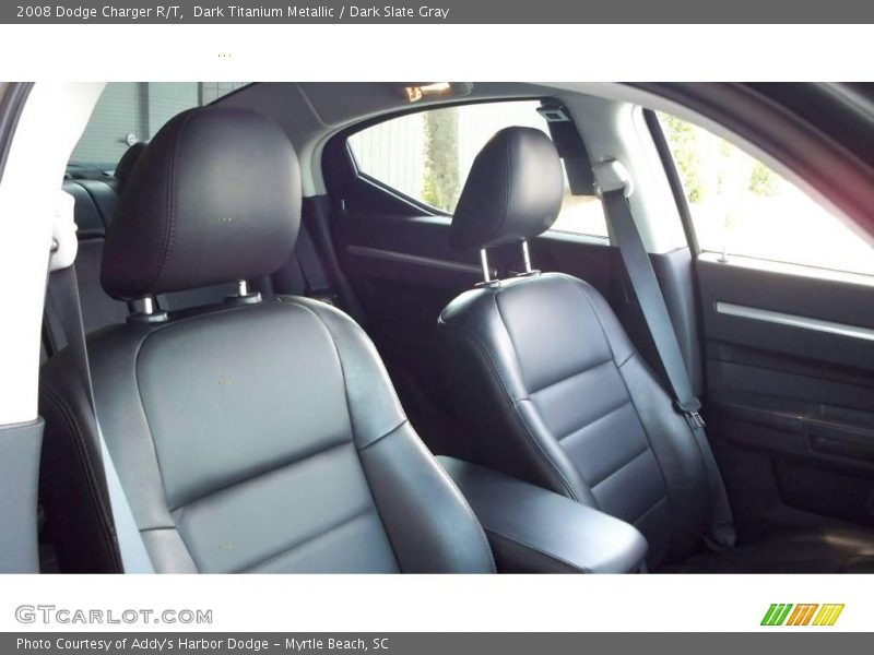 Dark Titanium Metallic / Dark Slate Gray 2008 Dodge Charger R/T