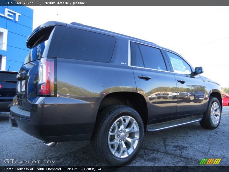 Iridium Metallic / Jet Black 2015 GMC Yukon SLT