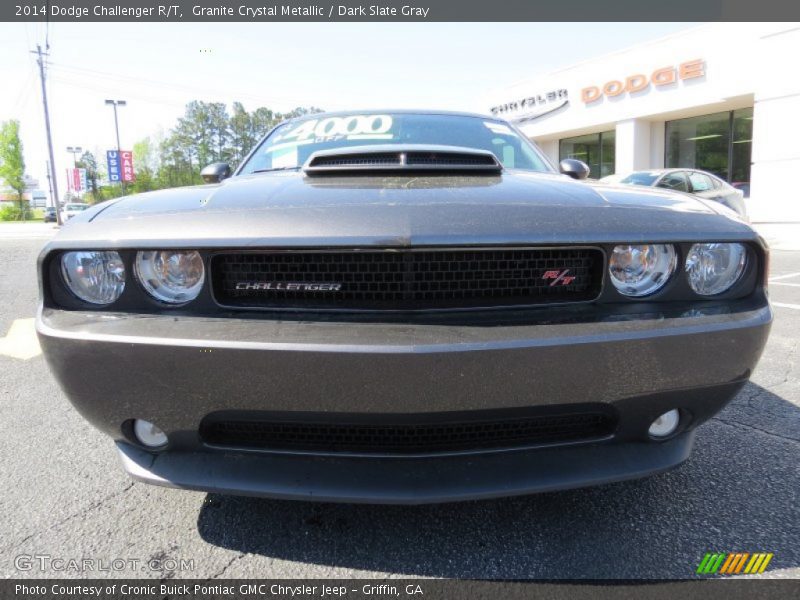Granite Crystal Metallic / Dark Slate Gray 2014 Dodge Challenger R/T