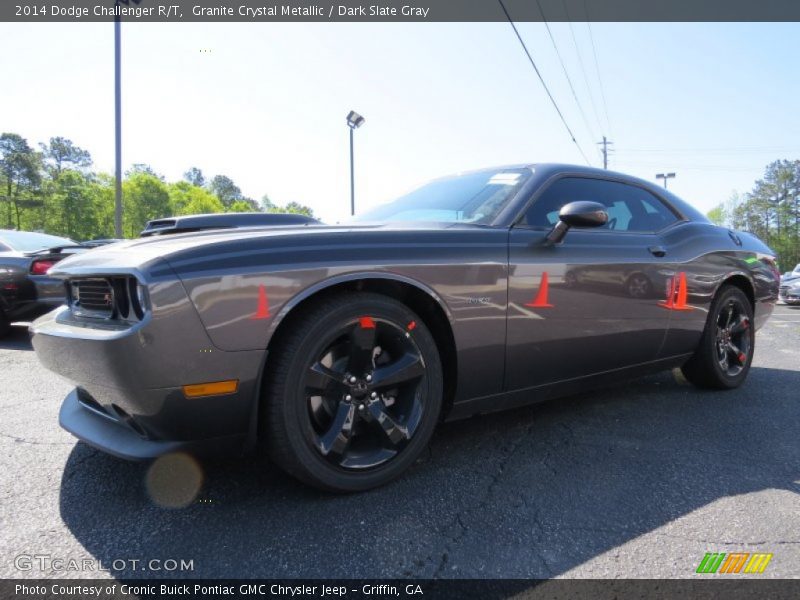 Granite Crystal Metallic / Dark Slate Gray 2014 Dodge Challenger R/T