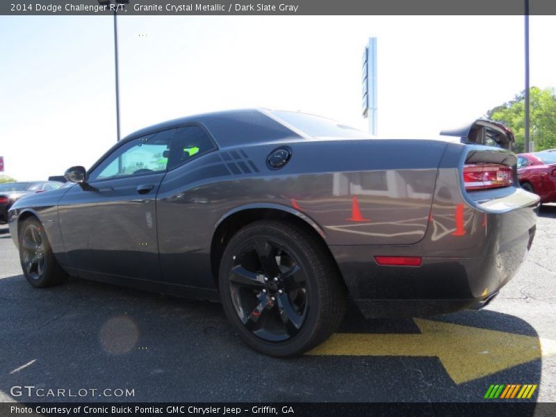 Granite Crystal Metallic / Dark Slate Gray 2014 Dodge Challenger R/T