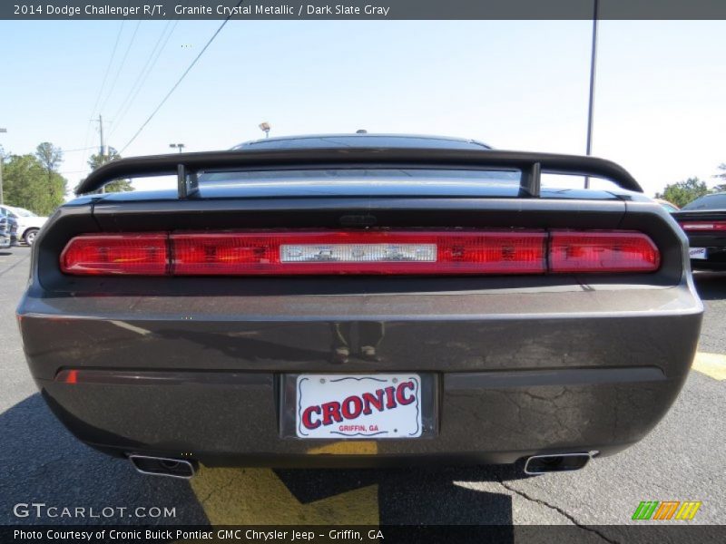 Granite Crystal Metallic / Dark Slate Gray 2014 Dodge Challenger R/T