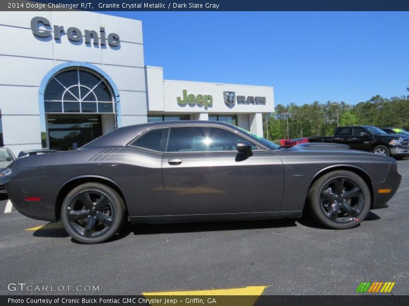 Granite Crystal Metallic / Dark Slate Gray 2014 Dodge Challenger R/T