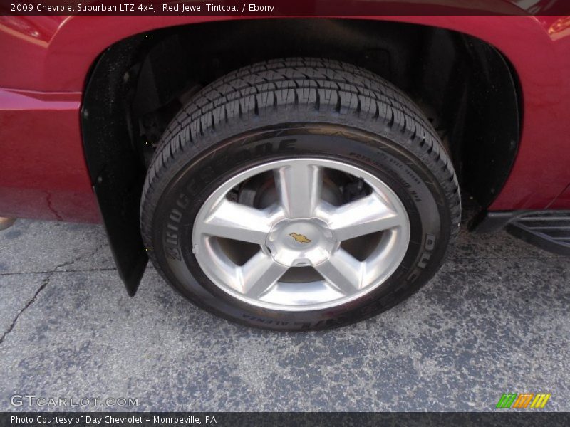 Red Jewel Tintcoat / Ebony 2009 Chevrolet Suburban LTZ 4x4