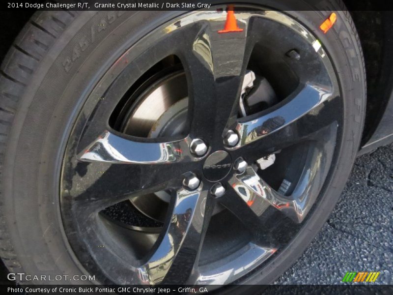 Granite Crystal Metallic / Dark Slate Gray 2014 Dodge Challenger R/T