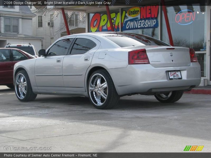 Bright Silver Metallic / Dark/Light Slate Gray 2008 Dodge Charger SE