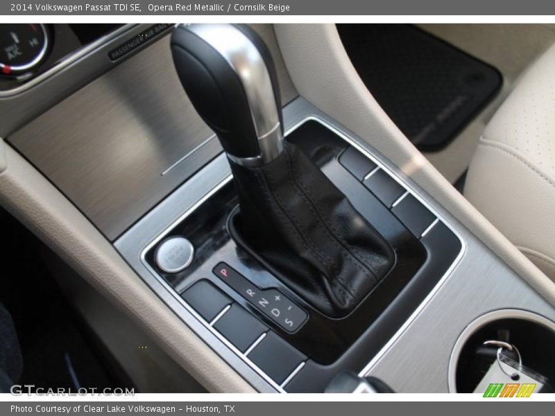 Opera Red Metallic / Cornsilk Beige 2014 Volkswagen Passat TDI SE