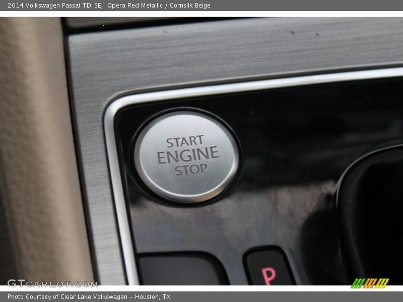 Opera Red Metallic / Cornsilk Beige 2014 Volkswagen Passat TDI SE
