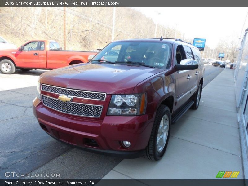 Red Jewel Tintcoat / Ebony 2009 Chevrolet Suburban LTZ 4x4