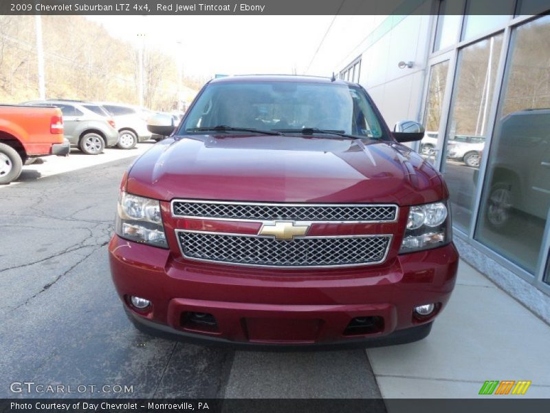 Red Jewel Tintcoat / Ebony 2009 Chevrolet Suburban LTZ 4x4