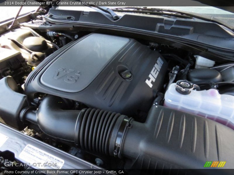 Granite Crystal Metallic / Dark Slate Gray 2014 Dodge Challenger R/T